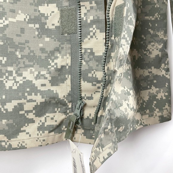 NWT Army Combat Uniform Coat Digital Camouflage Insect Repellent Apparel ACU 39R - Picture 9 of 10